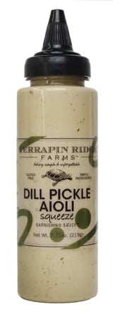 Terrapin Ridge Farms Dill Pickle Aioli - One 7.75 Ounce Squeeze Bottle