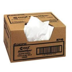 Chicopee Medium Duty Cleaning Wipes, White, Case of 400 (CHI8710) Category: Cleaning Wipes by Chicopee