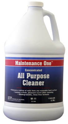 Maintenance One M11-GL All Purpose Cleaner, 1 Gallon Concentrate - Quantity 4