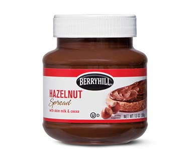 Berryhill Hazelnut Spread 13 Oz. (2 Containers) by Berryhill