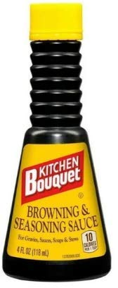 Kitchen Bouquet Browning and Seasoning Sauce - 4 oz - PACK OF 2
