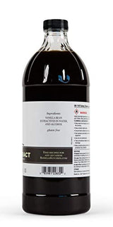 Rodelle Pure Madagascar Bourbon Vanilla Extract, Gluten Free, Baking, 32 Fl Oz.