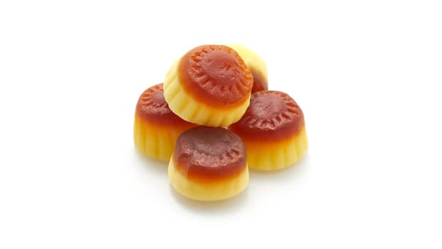 Yupik Gummy Creme Brulee, 2.2 lb (35.2 oz), Gluten-Free, Soft & Chewy Gummies, Creamy Flavor, Dessert-Like Treats, Sweet Candy, Delicious Snack, Ideal