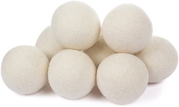 Wool Dryer Balls - Smart Sheep 8-Pack - XL Premium Natural Fabric Softener Award-Winning - Wool Balls Replaces Dryer Sheets - Wool Balls for Dryer