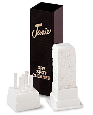JANIE Dry Cleaner In A Stick,Dry Spot Cleaner,Stain Remover - Absorbs Most Grease,Oil,Dirt,& Food Stains.Use On Clothing,Carpet & Upholstery. (1 Pack)