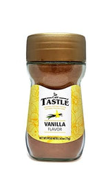 Café Tastlé Natural Flavored Instant Coffee, Vanilla Flavor, 2 Jars of 2.65 oz (5.30 Oz)