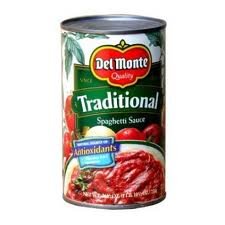 Del Monte Traditional Spaghetti Pasta Sauce 26.5oz (Pack of 6)