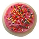 Lofthouse Pink Frosted Cookie, 1.35 Ounce -- 15 per case.