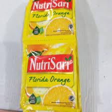 NutriSari Florida Orange Instant Drink Powder 10-ct, 110 gram