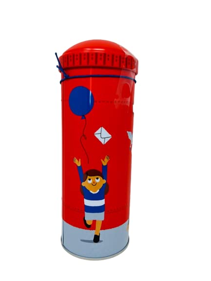 Milk Chocolate Coins in Postbox Tin 120g With Premier Life Store Packaging