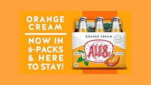 Ale 8 One Orange Cream, Glass Bottles, 12 Ounces, Pack of 6, 100% Kentucky Soft Drink