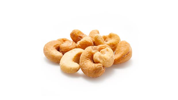 Yupik Roasted Salted Whole Cashews, 2.2 lb (35.2 oz), Gluten-Free, Kosher, Vegan, Seasoned Nuts, Lightly Coated with Salt, Source of Protein & Iron