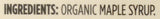 365 by Whole Foods Market, Organic Grade A Golden Color Maple Syrup, 8 Fl Oz