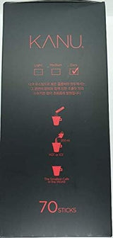 Best Coffee Maxim KANU Americano Instant Coffee 1.6g 70 sticks with Gift (Dark Roasted)