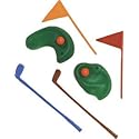 A1BakerySupplies Cake Decorating Kit CupCake Decorating Kit Sports Toys (Golf Clubs)