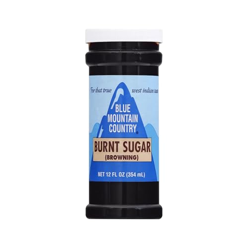 Blue Mountain Country Browning (Burnt Sugar) - 12 oz Bottle | Traditional Jamaican Flavoring & Coloring for Stews, Sauces, Gravies & Baking