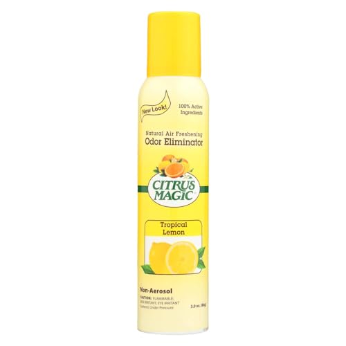 Citrus Magic Natural Odor Eliminating Air Freshener - Tropical Lemon - 3.5 fl oz
