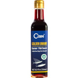 OZEN Golden Umami Garum Fish Sauce, Premium Artisanal Fermented Sauce Made from Flying Fish & Mackerel, Low Histamine Certified, Gourmet Umami