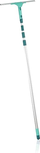 Leifheit 28 cm Window Wiper Powerslide with 4 m Aluminium Telescopic Handle