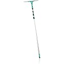 Leifheit 28 cm Window Wiper Powerslide with 4 m Aluminium Telescopic Handle