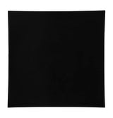EcoQuality 13" inch Flat Square Charger Black Plastic Plates - China Like Party Plates, Heavy Duty Large Disposable Dinner Salad Plate Weddings