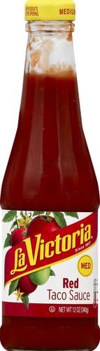 La Victoria Red Taco Sauce Medium, 12 Ounce
