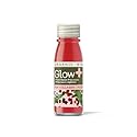 Greenhouse Juice Organic Glow Wellness Shots 12-Count 60ml Glass Bottles, Sweet + Tart Pomegranate + Apple Flavor, Vegan & Gluten-Free