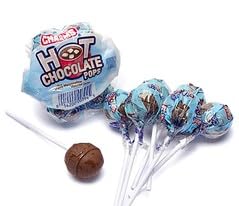 Hot Chocolate Flavored Charms Lollipops, Original Marshmallow Centered Charms Sweet Pops Suckers, by Queen City Candy Cave (21 Count)