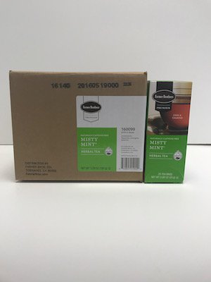 Farmer Brothers Premium: Misty Mint Hot Tea - 6/25 ct boxes