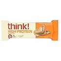 think! Thin Protein Bar, Creamy Peanut Butter, Chocolate Dipped , 2.1 Oz