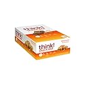 think! Protein Bars with Chicory Root for Fiber, Digestive Support, Gluten Free with Whey Protein Isolate, Salted Caramel, Snack Bars without