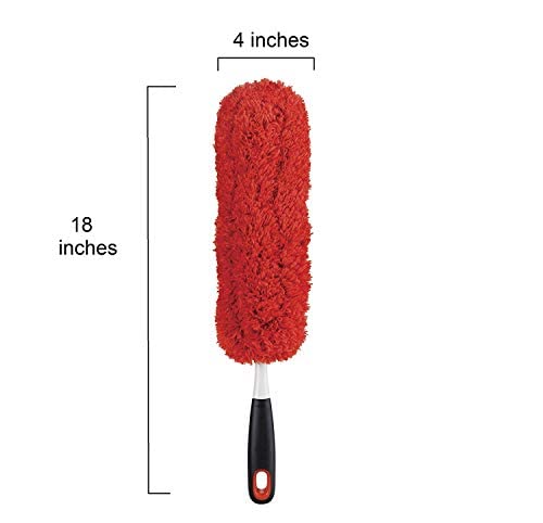 OXO Good Grips Microfiber Hand Duster with Microfiber Duster Refill