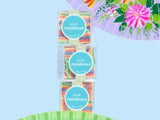 Sugarfina Sour Rainbows Small Candy Cube, Gummies, 3.2 oz, 3 Count
