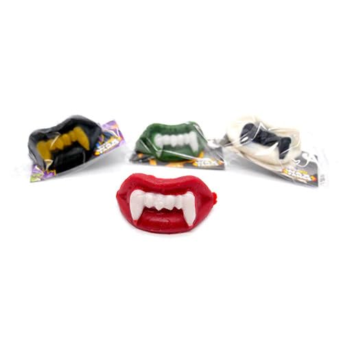 Assorted Color Wax Fangs by Wack-O-Wax