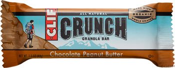 Clif Crunch Chocolate Peanut Butter, 12 Boxes of 10