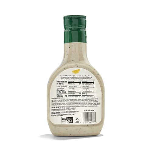 365 by Whole Foods Market, Organic Caesar Dressing, 16 Fl Oz