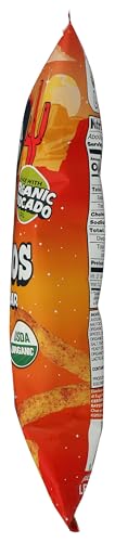 LESSEREVIL Organic Blazin' Hot Cheddar Cheezmos, 7 OZ