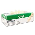 Curad Synthetic Vinyl Powder-Free Exam Gloves, Small, 100/Box
