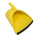 Handy Pan - Yellow - Large Capacity Heavy Duty Dust Pan | Made in USA! Great for Home, Shop, Garage,