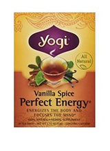 Yogi Tea,16 Tea Bags (Perfect Energy Vanilla Spice, 1 Pack)