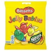 Jelly Babies 130g by Bassett's