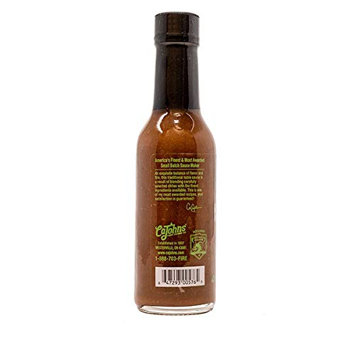 CaJohns Hot Sauce (Small Batch Chile Lime Taco Sauce)