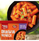 Dong Won God of Topokki Bowl Cheese Hot& Spicy Sweet & Spicy (120g/each) (3 Combo, 1)