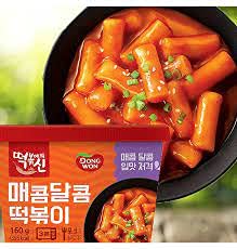 Dong Won God of Topokki Bowl Cheese Hot& Spicy Sweet & Spicy (120g/each) (3 Combo, 1)