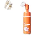 FAFOUR Dry Cleaning Agent with Brush Head for Down Jacket, 160ml Foam Dry Cleaner, Dry Foam Cleaner, Wash-Free Clothing Foam Spray, One Wipe