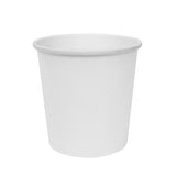 Karat [16oz - 500 ct] Paper Soup Bowls, Disposable Plastic-Free Party Supplies for Hot or Cold Food, 96mm Rim - White (FP-GFC16W)