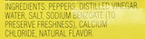 B&G San-Del Hot Chopped Peppers, 1 Gallon