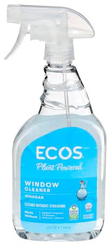 Earth Friendly Products Window Cleaner with Vinegar, 22 Oz
