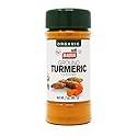 Badia Organic Turmeric Powder, 2 oz - Rich in Curcumin, Perfect for Cooking, Smoothies & Wellness