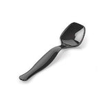Fineline Settings 3302-BK-X, Platter Pleasers Black Plastic Serving Spoon, Catering Disposable Tablespoon for Serving Hot and Cold Foods (1)